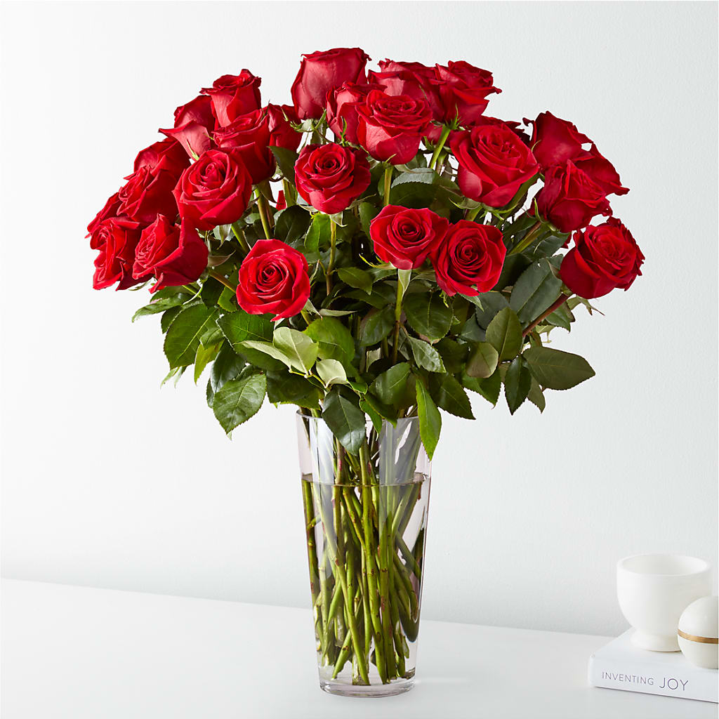 Long Stem Red Rose Bouquet – Gilberts Flowers, Fenwick ON