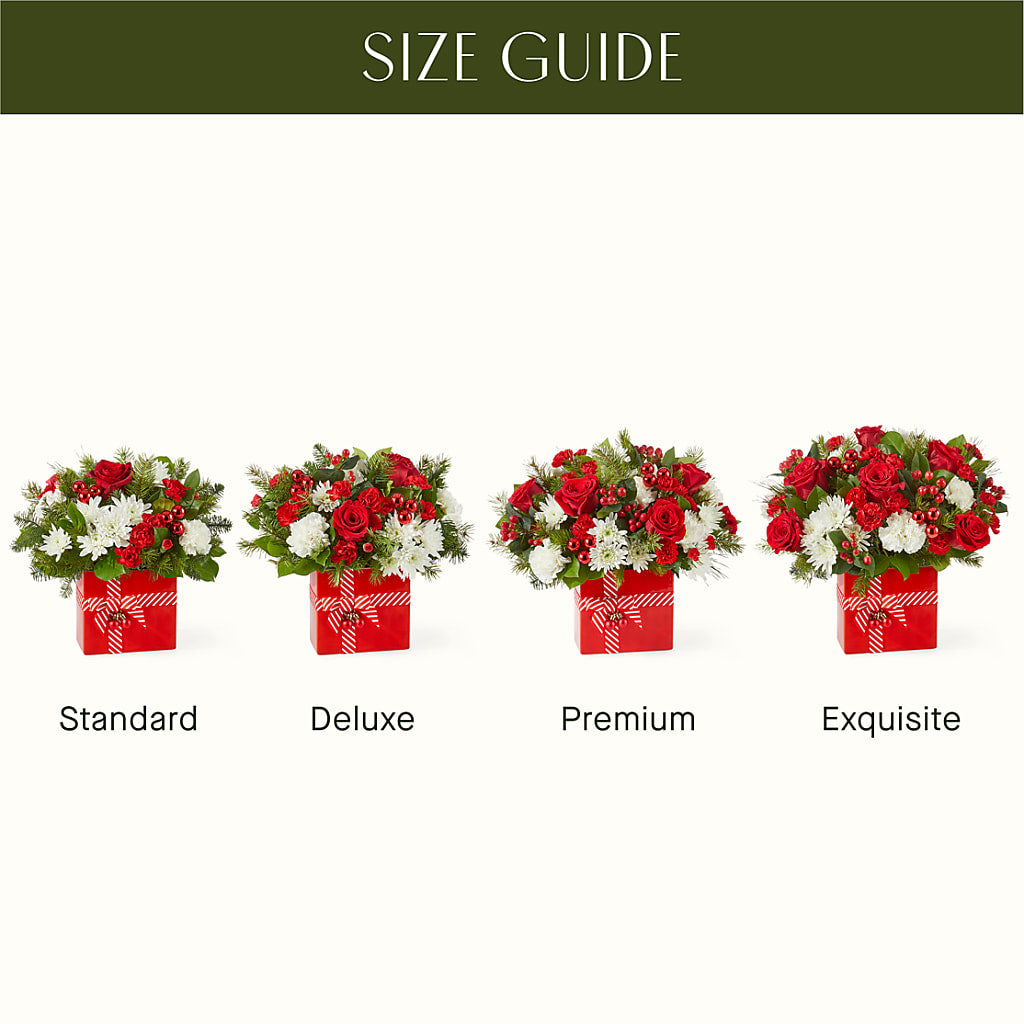 Presents Under the Tree Bouquet – Gilberts Flowers, Fenwick ON