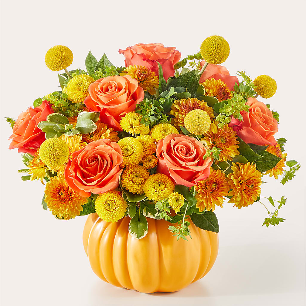 Gourdgeous Pumpkin – Gilberts Flowers, Fenwick ON