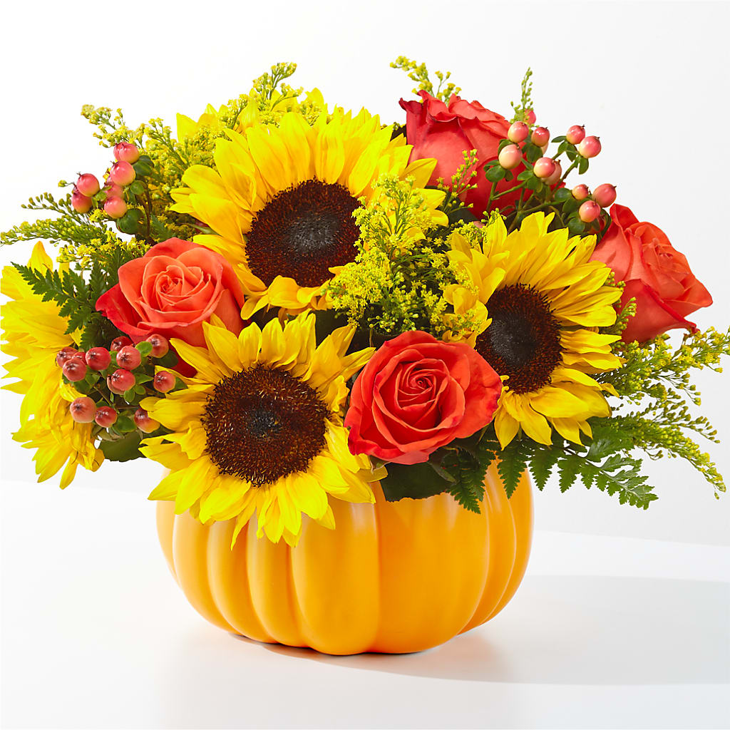 Pick of the Patch Pumpkin Bouquet – Gilberts Flowers, Fenwick ON