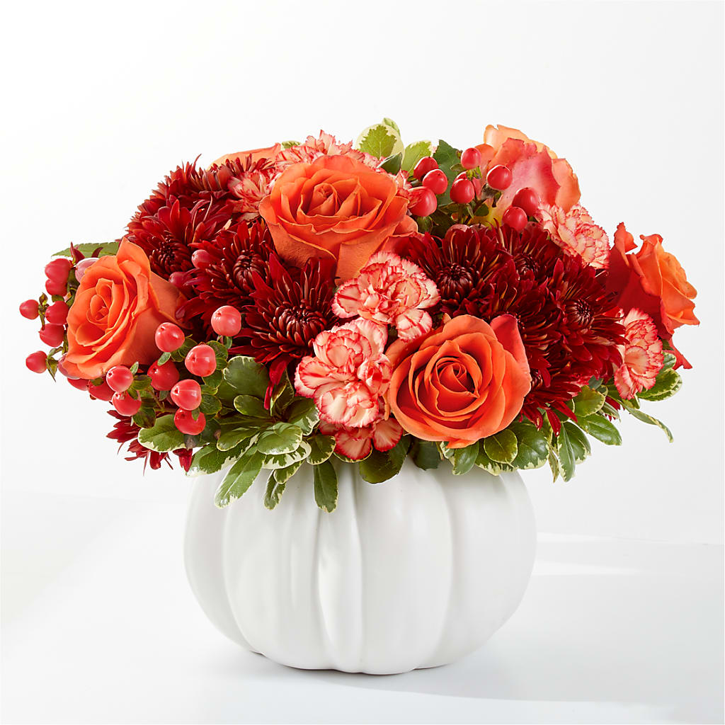 Autumn Air Pumpkin Bouquet – Gilberts Flowers, Fenwick ON