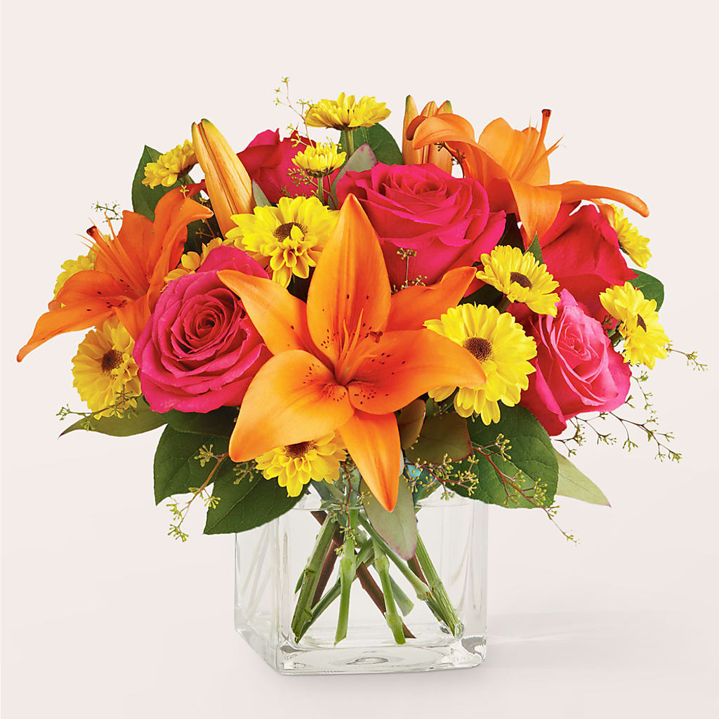 Neon Lights Bouquet – Gilberts Flowers, Fenwick ON