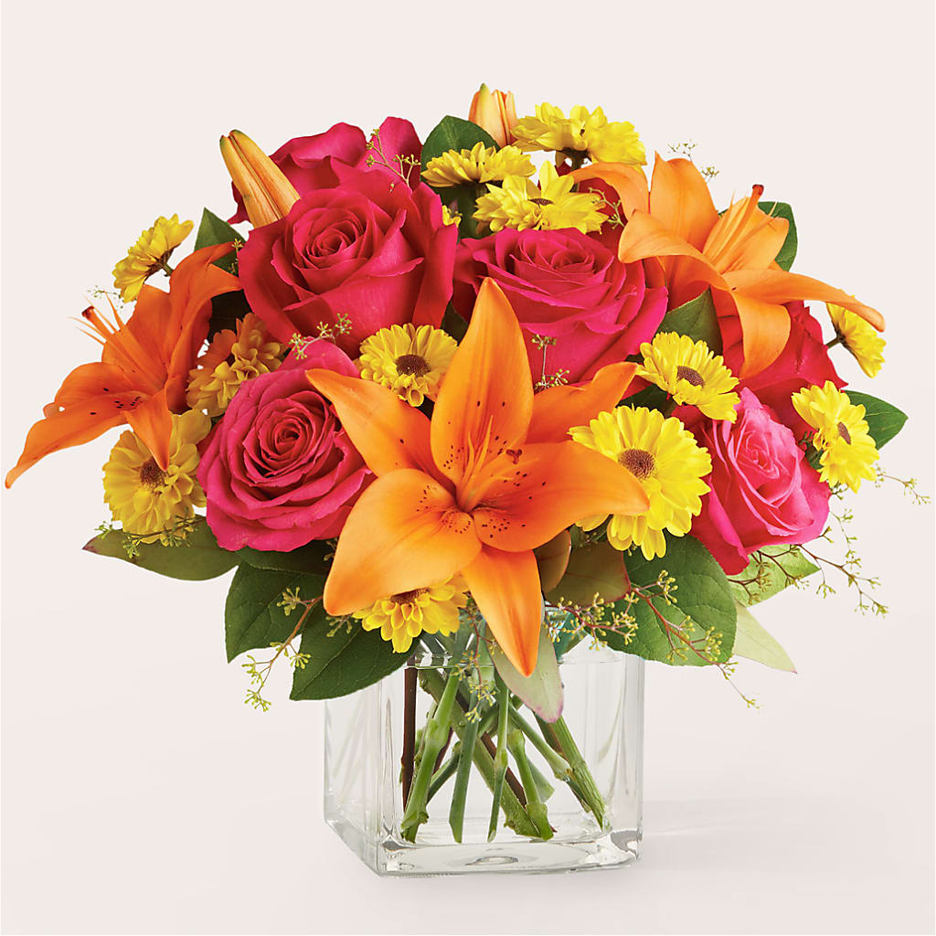 Neon Lights Bouquet – Gilberts Flowers, Fenwick ON