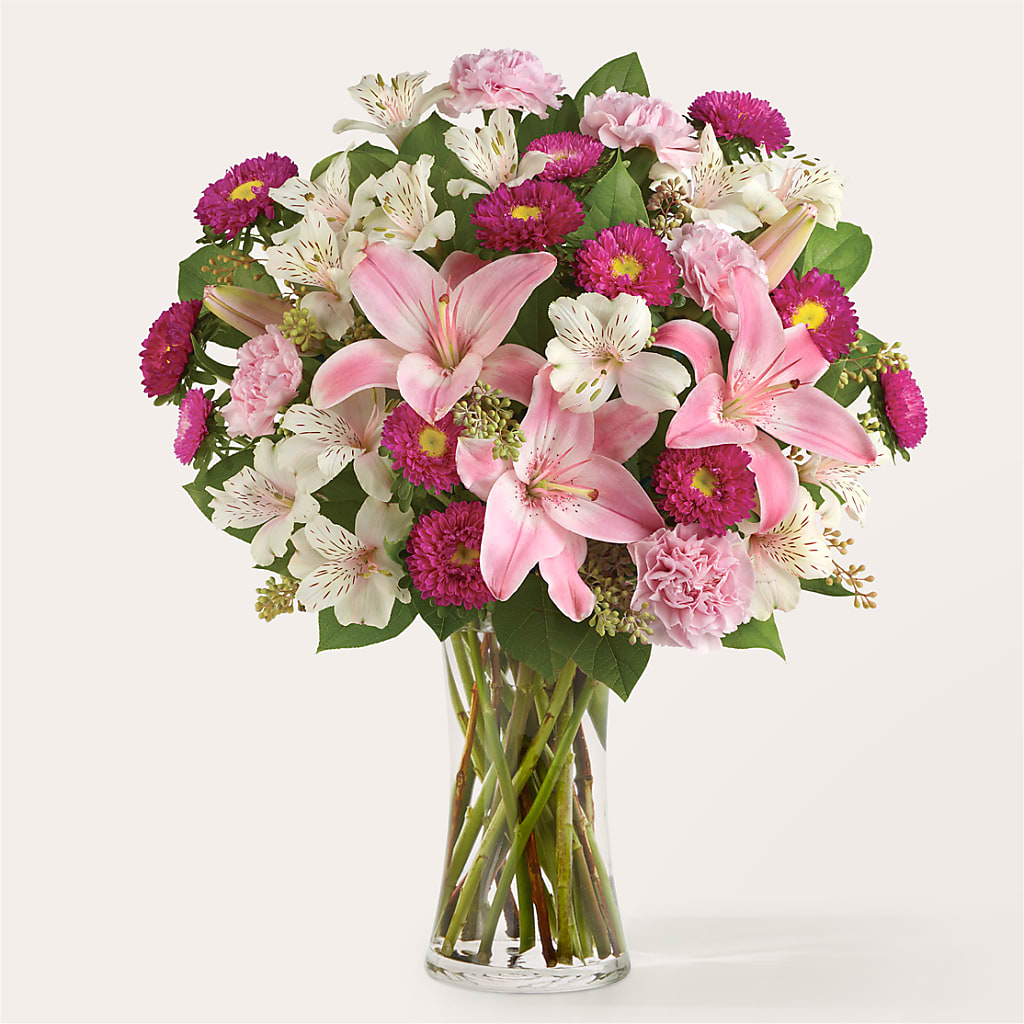 Feeling Fuchsia Bouquet – Gilberts Flowers, Fenwick ON