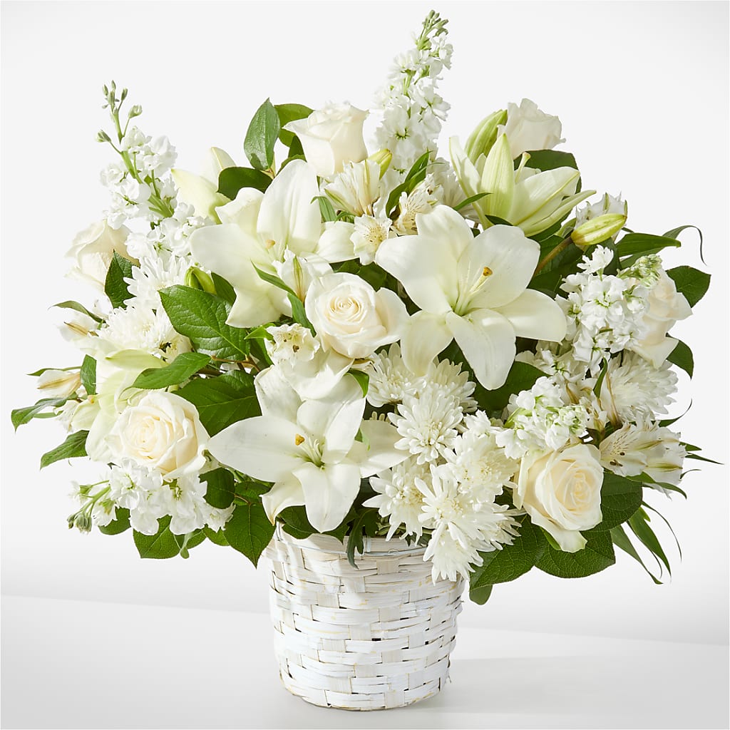 Peaceful Reflections Arrangement – Gilberts Flowers, Fenwick ON