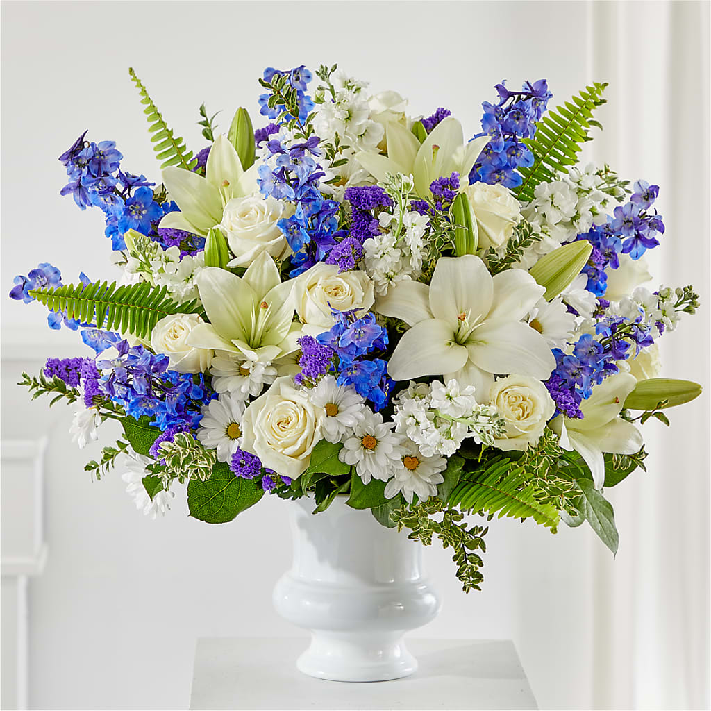 Expressions of Hope Urn Arrangement – Gilberts Flowers, Fenwick ON