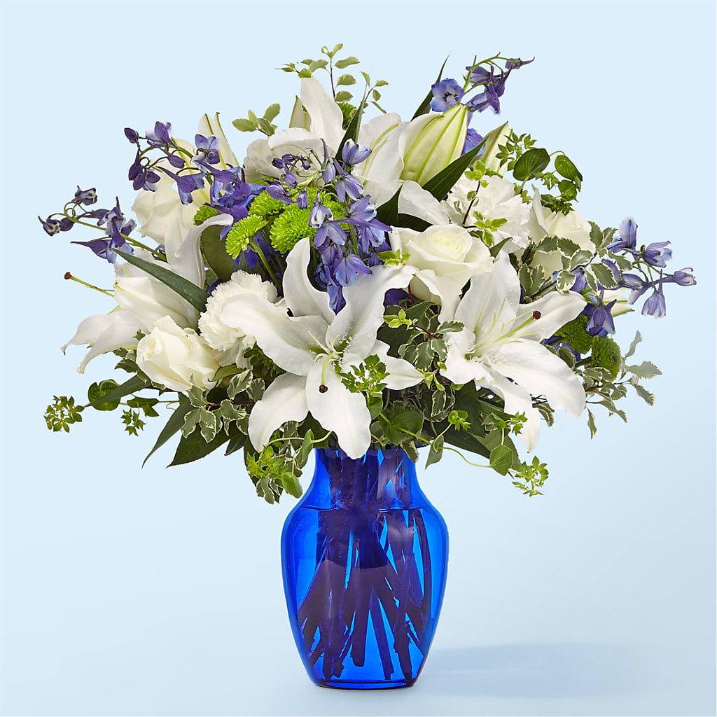 Santorini Bouquet – Gilberts Flowers, Fenwick ON