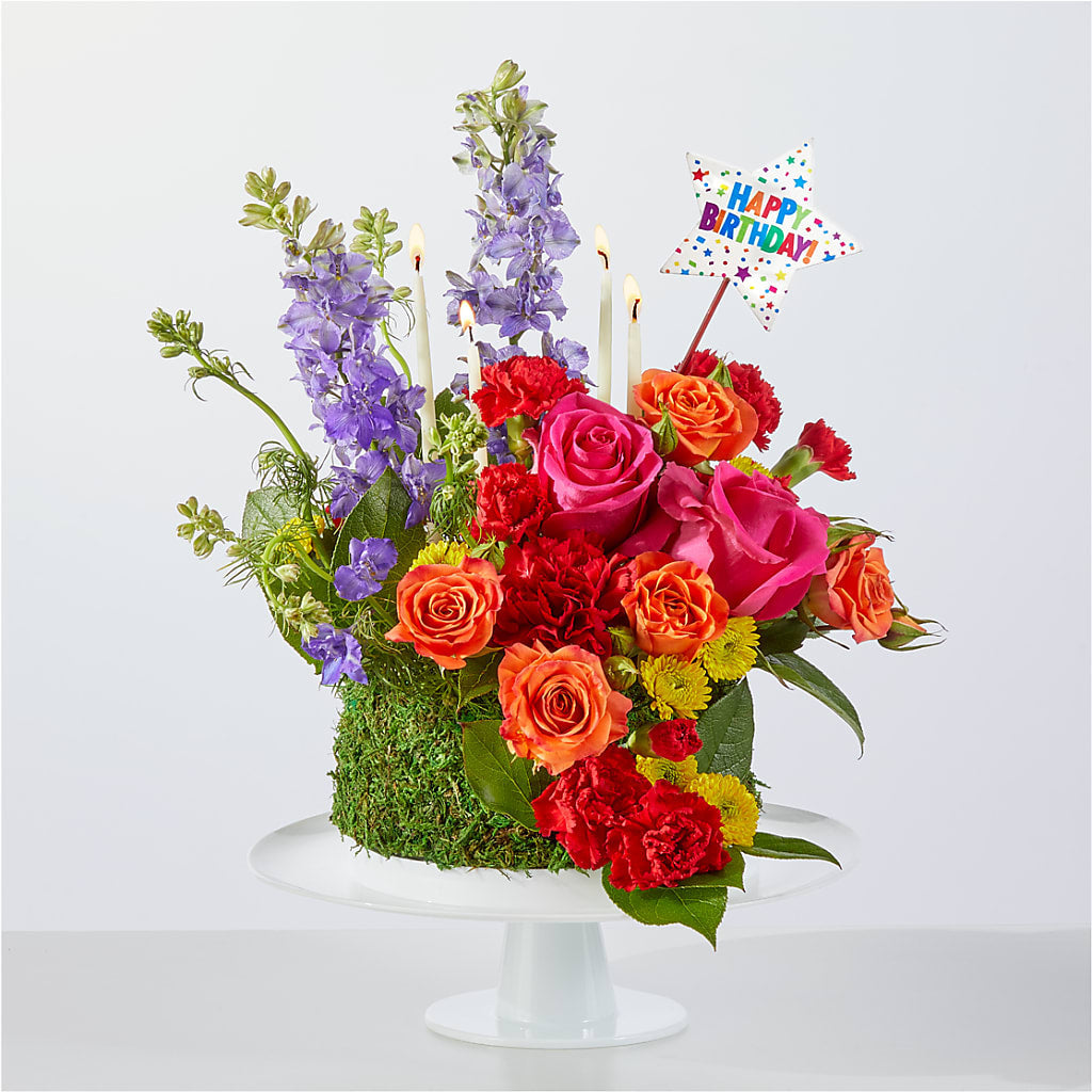 Best Year Yet Floral Cake – Gilberts Flowers, Fenwick ON