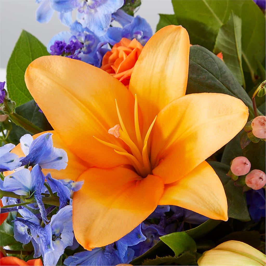 Radiant Citrus Box Bouquet –  Gilberts Flowers, Fenwick ON