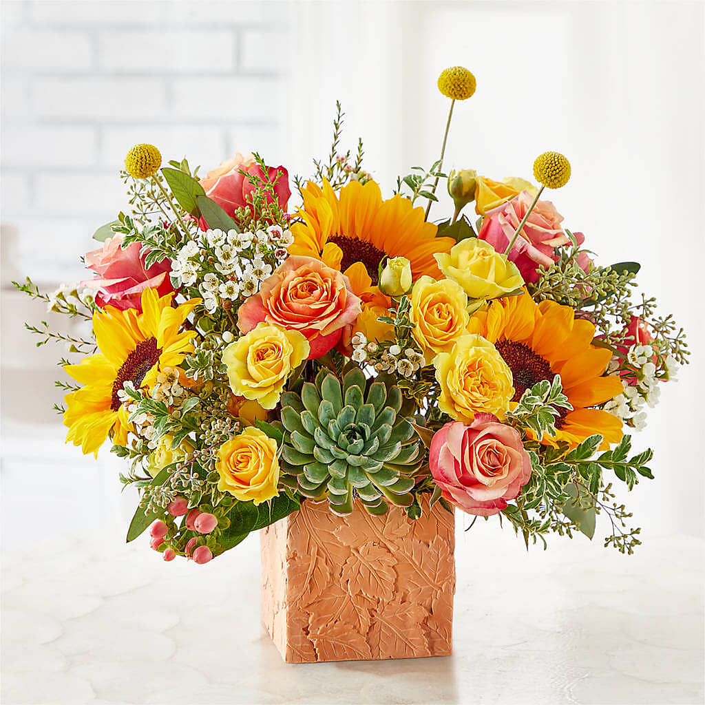 Sunflower Season Bouquet –  Gilberts Flowers, Fenwick ON