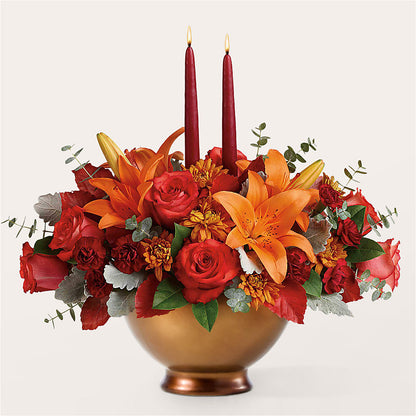 Fruits of Fall Centerpiece –  Gilberts Flowers, Fenwick ON