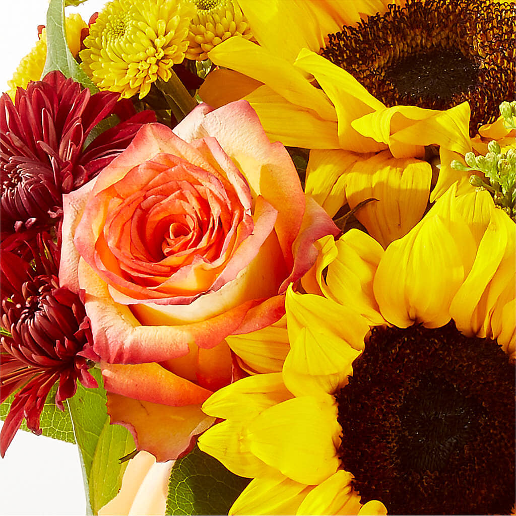 Golden Gourd Pumpkin Bouquet –  Gilberts Flowers, Fenwick ON