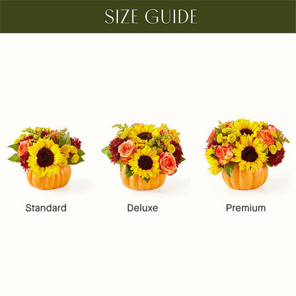 Golden Gourd Pumpkin Bouquet –  Gilberts Flowers, Fenwick ON