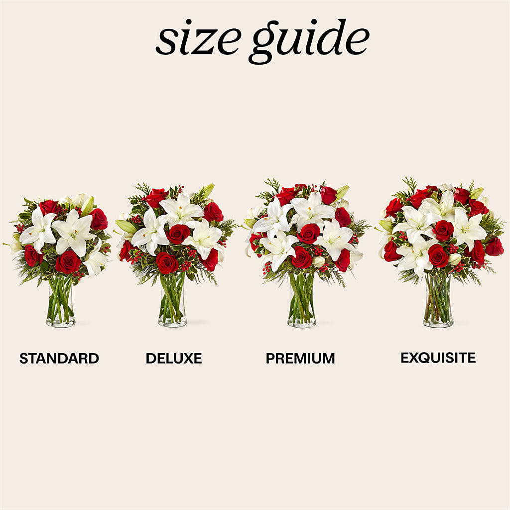 Sparkling Snowflakes Bouquet –  Gilberts Flowers, Fenwick ON