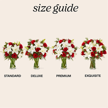Sparkling Snowflakes Bouquet –  Gilberts Flowers, Fenwick ON