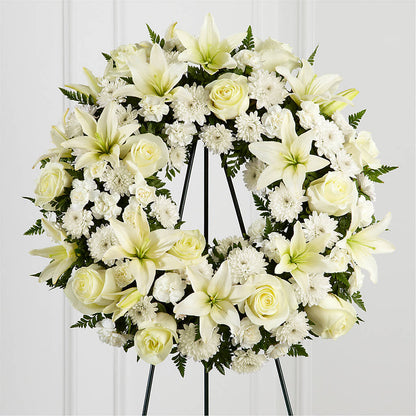 Treasured Tribute Wreath –  Gilberts Flowers, Fenwick ON