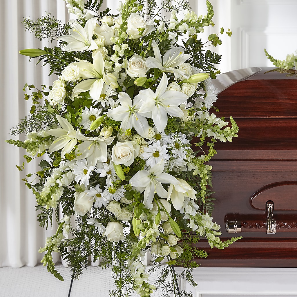 Loving Thoughts Standing Spray –  Gilberts Flowers, Fenwick ON