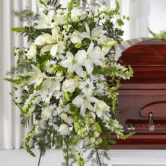 Loving Thoughts Standing Spray –  Gilberts Flowers, Fenwick ON