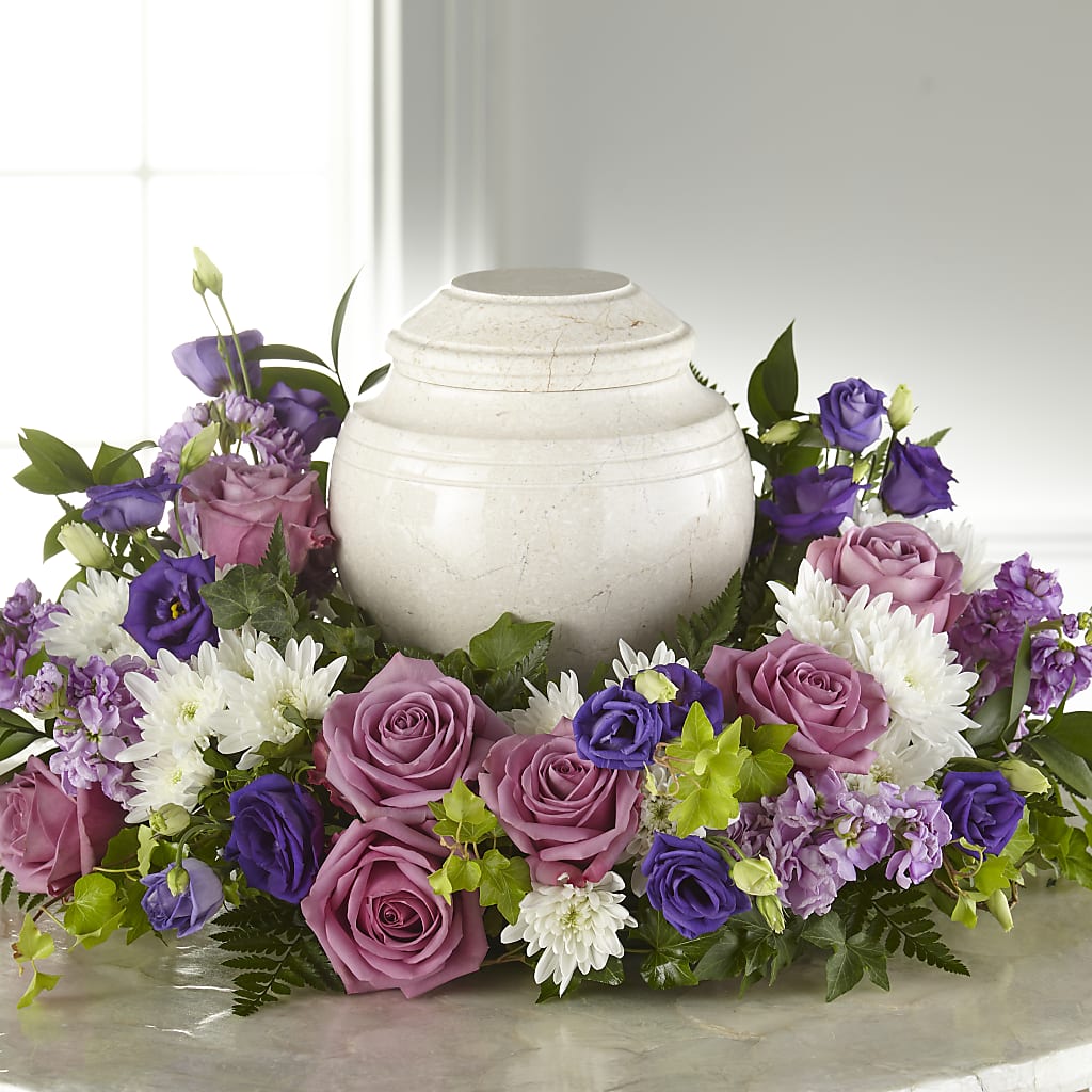 Blooming Sympathy Cremation Adornment –  Gilberts Flowers, Fenwick ON