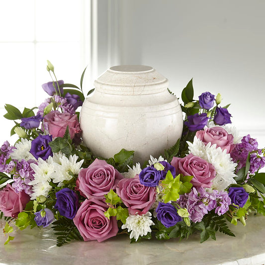 Blooming Sympathy Cremation Adornment –  Gilberts Flowers, Fenwick ON
