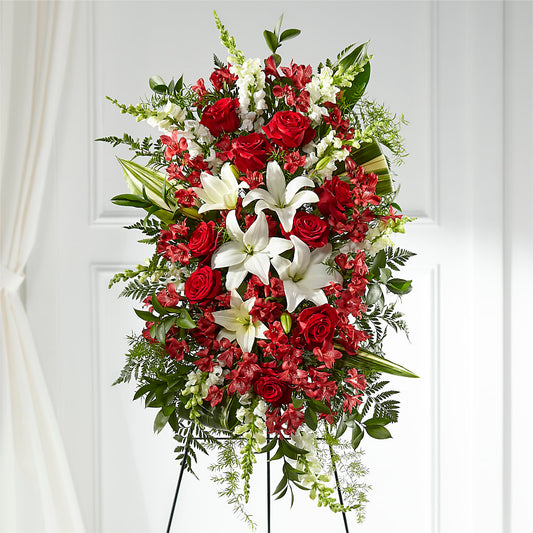 Everlasting Memory Standing Spray –  Gilberts Flowers, Fenwick ON