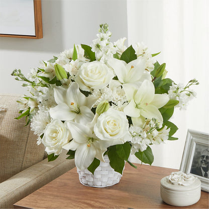 Peaceful Reflections Arrangement –  Gilberts Flowers, Fenwick ON