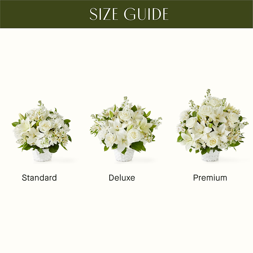 Peaceful Reflections Arrangement –  Gilberts Flowers, Fenwick ON