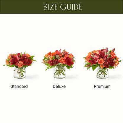 Crimson Leaves Bouquet –  Gilberts Flowers, Fenwick ON