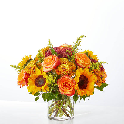 Flannel Scarf Bouquet –  Gilberts Flowers, Fenwick ON
