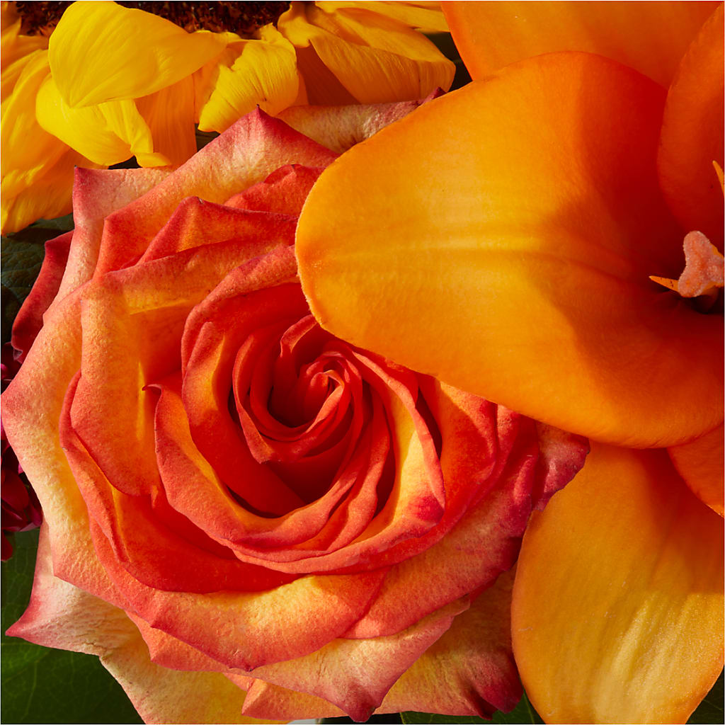 Grateful Centerpiece –  Gilberts Flowers, Fenwick ON