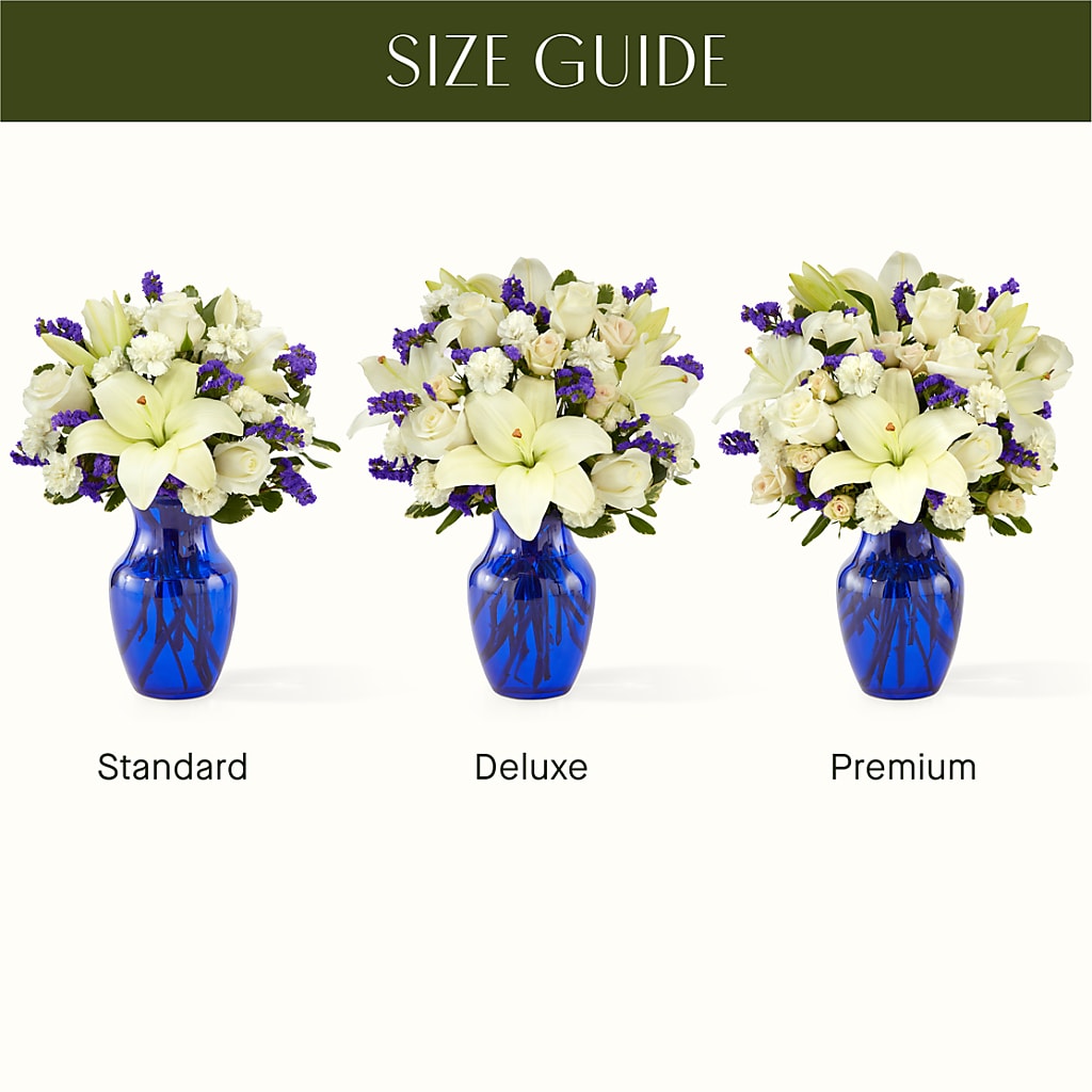 Sapphire Rush Bouquet –  Gilberts Flowers, Fenwick ON