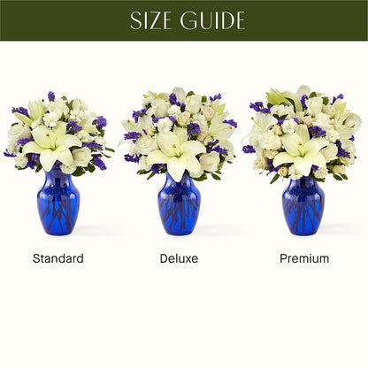 Sapphire Rush Bouquet –  Gilberts Flowers, Fenwick ON