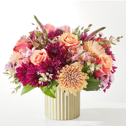 Berry Cobbler Bouquet with Ivory Vase –  Gilberts Flowers, Fenwick ON