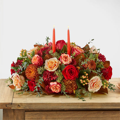 Gather Near Centerpiece –  Gilberts Flowers, Fenwick ON