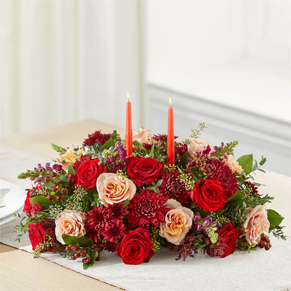 Most Thankful Centerpiece –  Gilberts Flowers, Fenwick ON