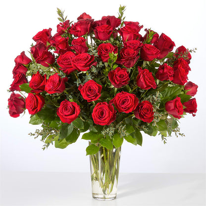 Forever Yours Fifty Stem Red Rose Bouquet –  Gilberts Flowers, Fenwick ON